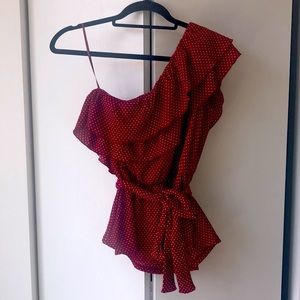 New with tags Maeve one shoulder top